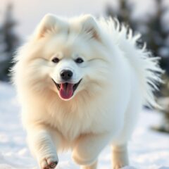 Samojed: charakter, wymagania dotyczące ruchu i pielęgnacja sierści
