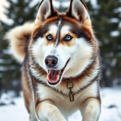 Husky syberyjski – charakter, potrzeba aktywności i wymagania opiekuńcze